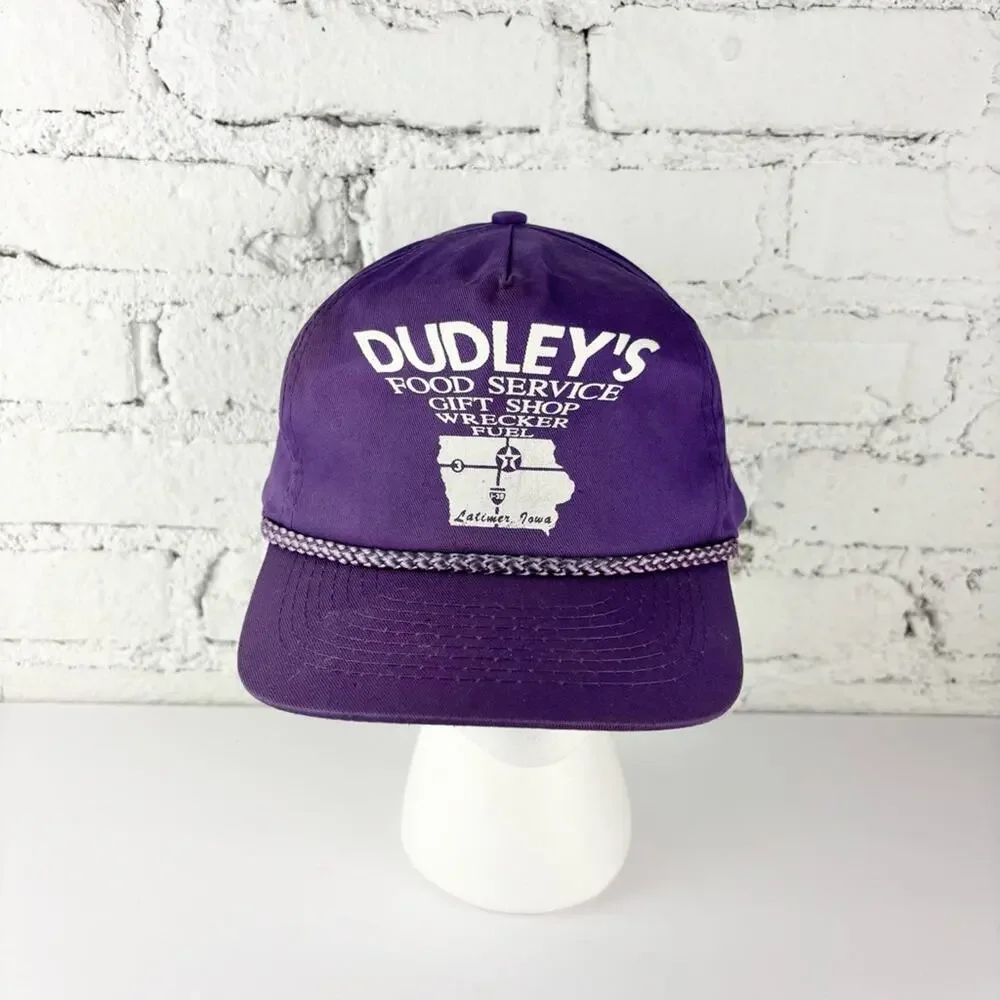Vintage Dudley’s Truck Stop Iowa Farmer Hat
